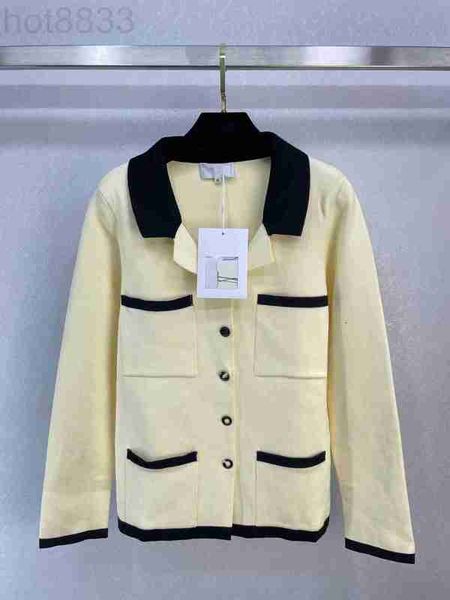 women's jackets designer 2023 new spring lapel neck long sleeve coats brand same style sweater 7ab1, Black;brown
women's jackets designer 2023 new spring lapel neck long sleeve coats brand same style sweater 7ab1, Black;brown