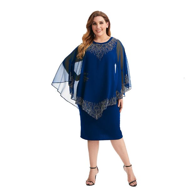 plus size dresses fashion printing bat sleeve size elegant loose casual perspective midi for ladies in offer autumn 230311, Black
plus size dresses fashion printing bat sleeve size elegant loose casual perspective midi for ladies in offer autumn 230311, Black