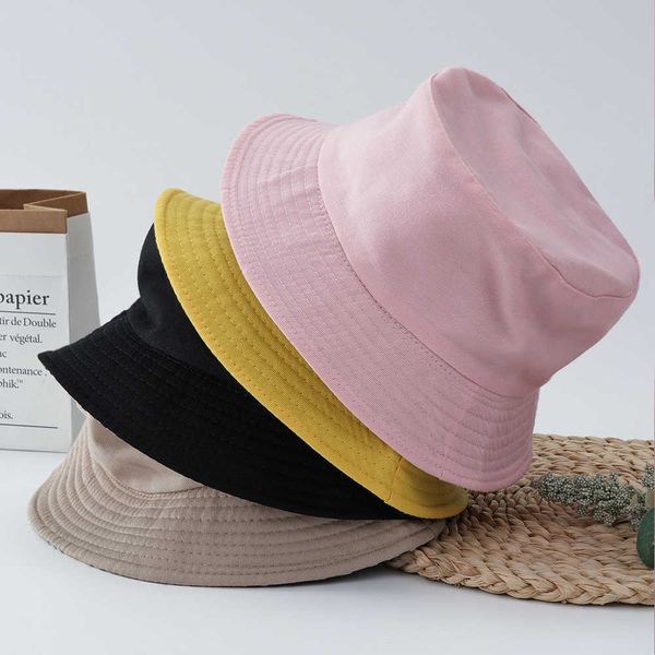 wide brim hats double-sided wearing cap solid color bucket hat summer outdoor cap fashion sunbonnet reversible fisherman hat p230311, Blue;gray
wide brim hats double-sided wearing cap solid color bucket hat summer outdoor cap fashion sunbonnet reversible fisherman hat p230311, Blue;gray