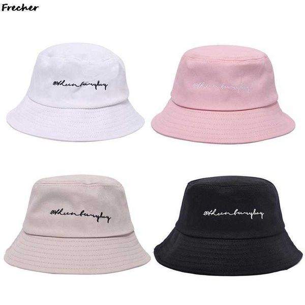 wide brim hats korean version summer sun hat letter embroidery bucket hats women hip hop cap breathable cotton fashion panama beh caps p2303, Blue;gray
wide brim hats korean version summer sun hat letter embroidery bucket hats women hip hop cap breathable cotton fashion panama beh caps p2303, Blue;gray