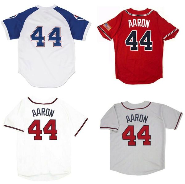stitched baseball jerseys 44 hank aaron mitchell ness jersey 1974 men women youth s-4xl retro jersey, Blue;black
stitched baseball jerseys 44 hank aaron mitchell ness jersey 1974 men women youth s-4xl retro jersey, Blue;black