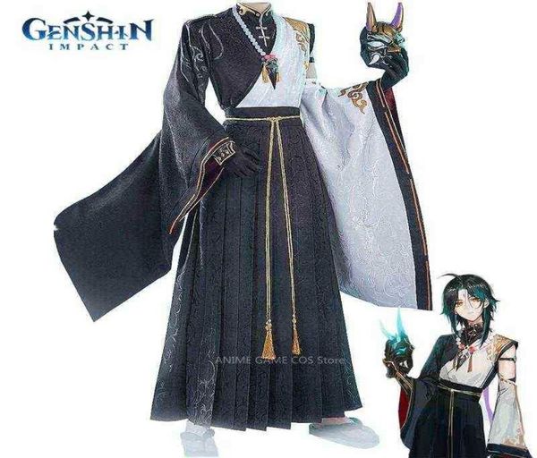 anime genshin impact project cos xiao old costume game cosplay clothing full set mandrill suitable for men role playing suit j22074190288, Black
anime genshin impact project cos xiao old costume game cosplay clothing full set mandrill suitable for men role playing suit j22074190288, Black