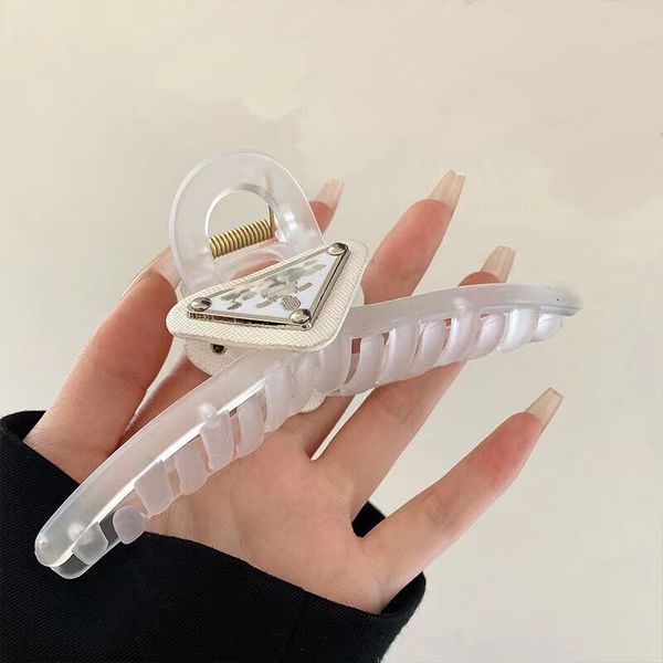 american r female letter triangle hairpin trend fashion personality explosion