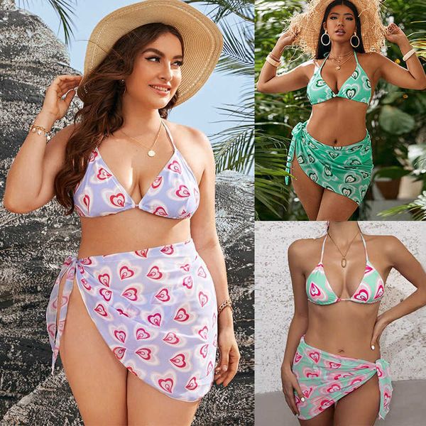 monokinis designer luxury 2023 feipo large three-piece bikini gathered neck digital print swimsuit, Black
monokinis designer luxury 2023 feipo large three-piece bikini gathered neck digital print swimsuit, Black