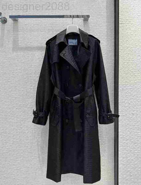 women's trench coats designer milan runway 2023 new spring lapel neck long sleeve panelled brand same style outerwear 83pj, Tan;black
women's trench coats designer milan runway 2023 new spring lapel neck long sleeve panelled brand same style outerwear 83pj, Tan;black