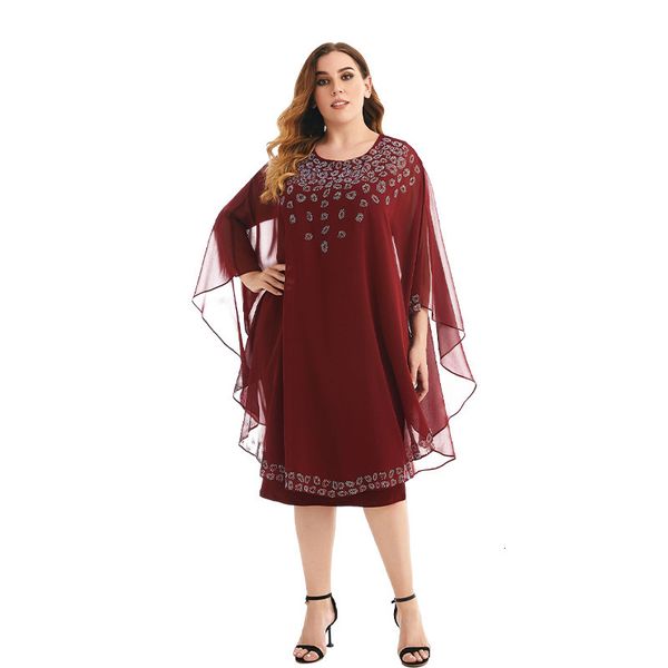 plus size dresses fashion printing bat long sleeve size elegant loose casual perspective midi ropa de mujer barata y envio gratis 230311, Black
plus size dresses fashion printing bat long sleeve size elegant loose casual perspective midi ropa de mujer barata y envio gratis 230311, Black
