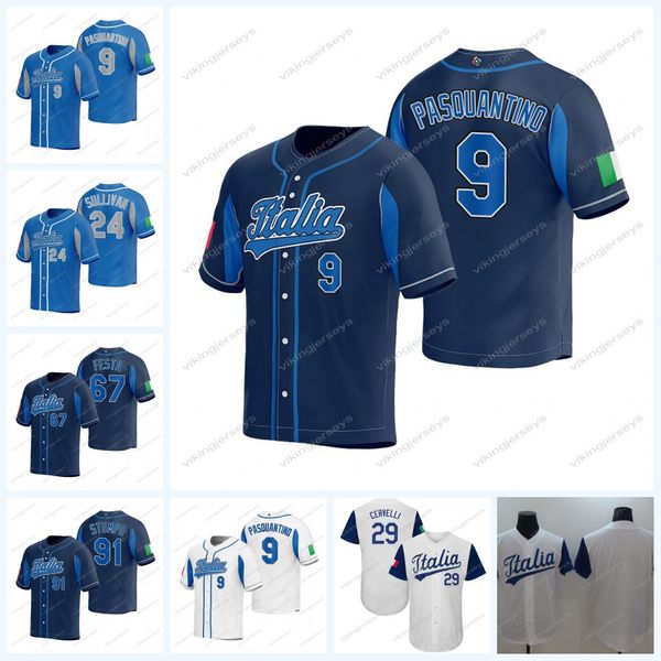 italy 2023 wbc world baseball classic jersey 31 piazza 35 brian marconi 33 matt harvey 9 vinnie pasquantino, Blue;black
italy 2023 wbc world baseball classic jersey 31 piazza 35 brian marconi 33 matt harvey 9 vinnie pasquantino, Blue;black