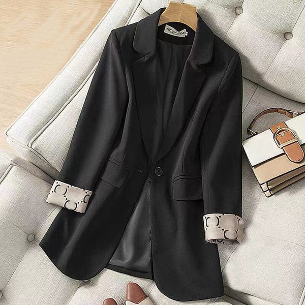 womens suits blazers tide brand retro fashion designer pure color thin casual series suit jacket a grain of buckle slim women's clothin, White;black
womens suits blazers tide brand retro fashion designer pure color thin casual series suit jacket a grain of buckle slim women's clothin, White;black