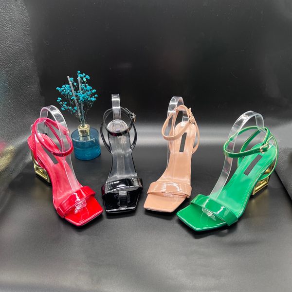 summer luxury brands patent leather sandals shoes pop heel gold-plated carbon nude black red pumps gladiator sandalias
summer luxury brands patent leather sandals shoes pop heel gold-plated carbon nude black red pumps gladiator sandalias