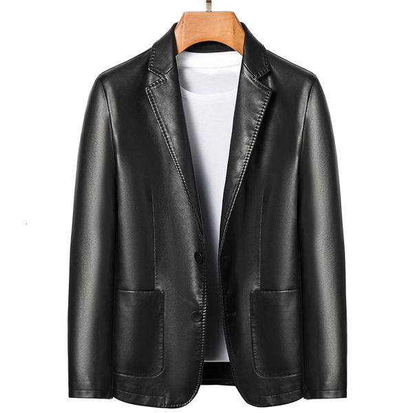 men's jackets yn-2262 natural sheep leather casual suit men's jacket slim spring and autumn thin section black brown 230311
men's jackets yn-2262 natural sheep leather casual suit men's jacket slim spring and autumn thin section black brown 230311