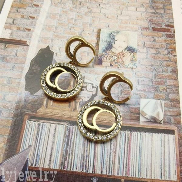 crystal gold plated stud earrings designer for women punk metal letters dangle hip hop circle fashionable orecchini jewelry luxuries earring, Golden;silver
crystal gold plated stud earrings designer for women punk metal letters dangle hip hop circle fashionable orecchini jewelry luxuries earring, Golden;silver