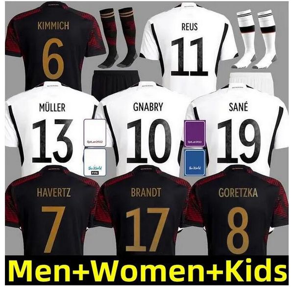 2022 germany soccer jerseys 22 23 muller musiala kimmich havertz gundogan kroos reus fullkrug gnabry sane moukoko football shirt maillot foo, Black;yellow
2022 germany soccer jerseys 22 23 muller musiala kimmich havertz gundogan kroos reus fullkrug gnabry sane moukoko football shirt maillot foo, Black;yellow