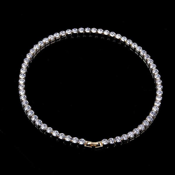 jewelry single drainage diamond necklace neck chain simple fashion short clavicle chain necklace, Silver
jewelry single drainage diamond necklace neck chain simple fashion short clavicle chain necklace, Silver