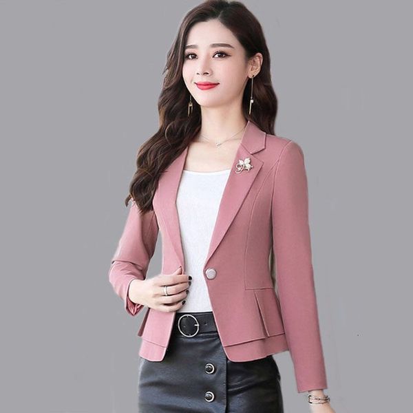 women's suits blazers small suit jacket women's short spring and autumn clothing one button slim fit and thin all-match female coa, White;black
women's suits blazers small suit jacket women's short spring and autumn clothing one button slim fit and thin all-match female coa, White;black