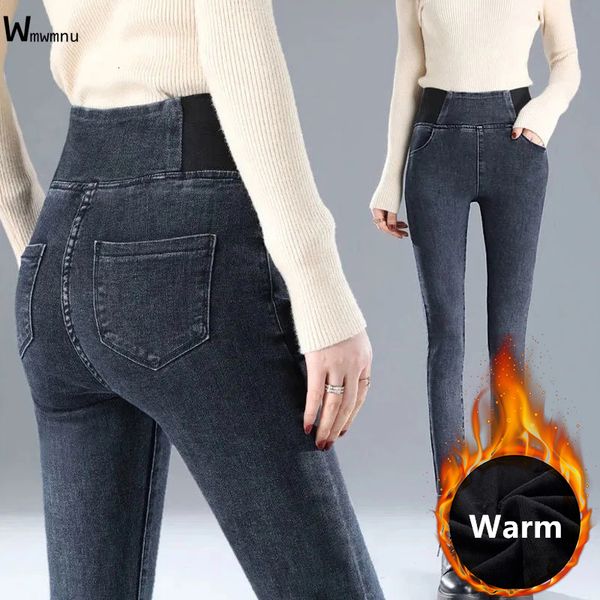 women's jeans winter thicken warm slim denim leggings retro skinny pencil trousers casual oversize 26-38 elastic waist velvet lined jea, Blue
women's jeans winter thicken warm slim denim leggings retro skinny pencil trousers casual oversize 26-38 elastic waist velvet lined jea, Blue
