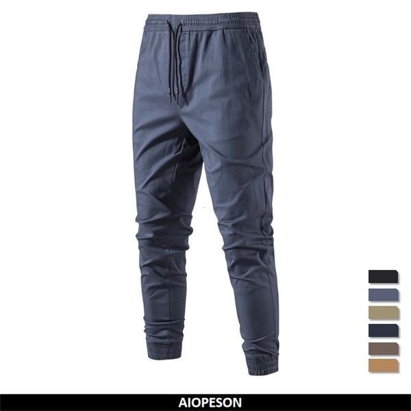 men's pants aiopeson 100% cotton causal pants men soild color drawstring elastic cargo pants male autumn streetwear joggers trousers fo, Black
men's pants aiopeson 100% cotton causal pants men soild color drawstring elastic cargo pants male autumn streetwear joggers trousers fo, Black