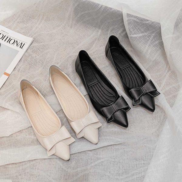 dress shoes chic bowknot pointed toe flats woman ballerina loafers ins office shoes women sneakers slip on soft bottom moccasins femme 2021, Black
dress shoes chic bowknot pointed toe flats woman ballerina loafers ins office shoes women sneakers slip on soft bottom moccasins femme 2021, Black