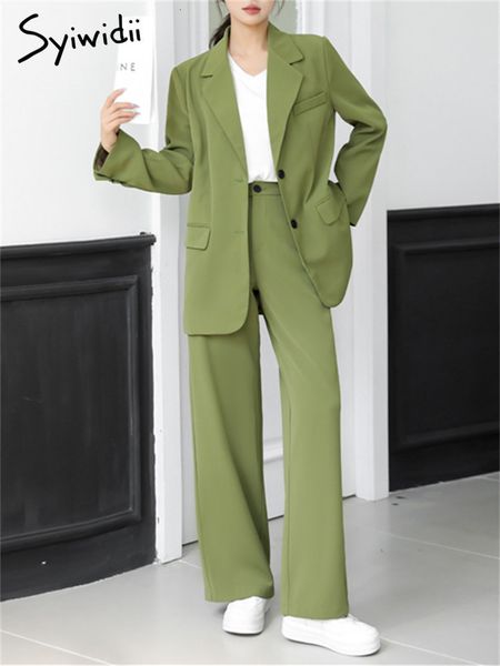 women's suits blazers syiwidii women suits office sets oversized solid long sleeve blazer women high waisted casual wide leg suits pant, White;black
women's suits blazers syiwidii women suits office sets oversized solid long sleeve blazer women high waisted casual wide leg suits pant, White;black