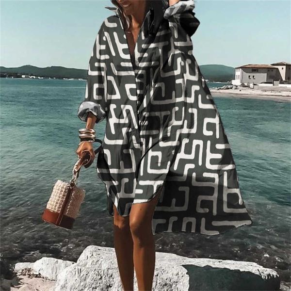 swimwear summer casual shirt dress fashion floral prin party dresses beach holiday shirt coat bohemian blouse y2k clothing y230311, White;black
swimwear summer casual shirt dress fashion floral prin party dresses beach holiday shirt coat bohemian blouse y2k clothing y230311, White;black