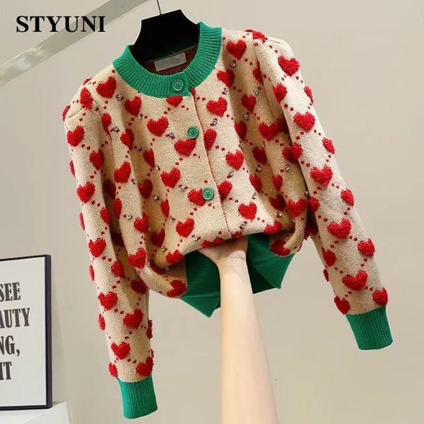 women's knits tees heart argyle diamonds oneck high street kawaii knitted sweaters long sleeve buttons short jumpers female cardigans 2, White
women's knits tees heart argyle diamonds oneck high street kawaii knitted sweaters long sleeve buttons short jumpers female cardigans 2, White