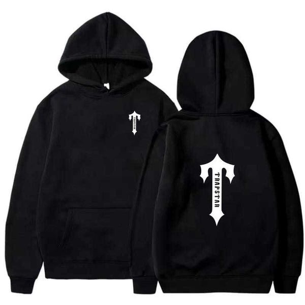 new trapstar print fall/winter student fashion sweater hip hop hoodie around hoodie, Black;white
new trapstar print fall/winter student fashion sweater hip hop hoodie around hoodie, Black;white