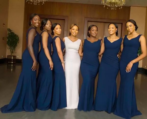 bridesmaid dresses new plus size gown custom mermaid trumpet v-neck elastic satin sleeveless floor-length sweep train formal, White;pink
bridesmaid dresses new plus size gown custom mermaid trumpet v-neck elastic satin sleeveless floor-length sweep train formal, White;pink