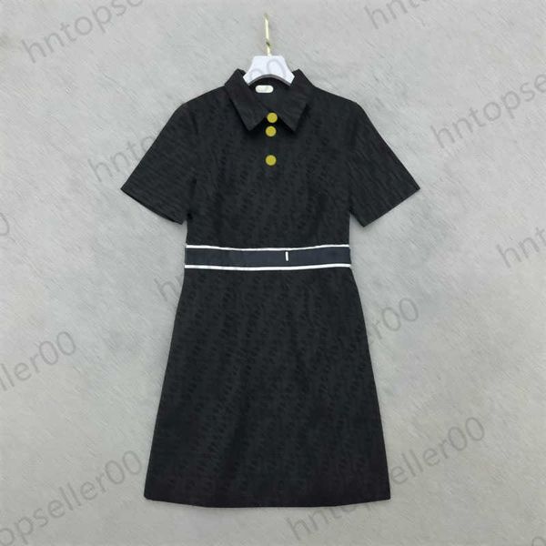 womens designer clothing dresses spring summer fashion casual generous loose black double f waist letter print decoration small lapel short, Black;gray
womens designer clothing dresses spring summer fashion casual generous loose black double f waist letter print decoration small lapel short, Black;gray