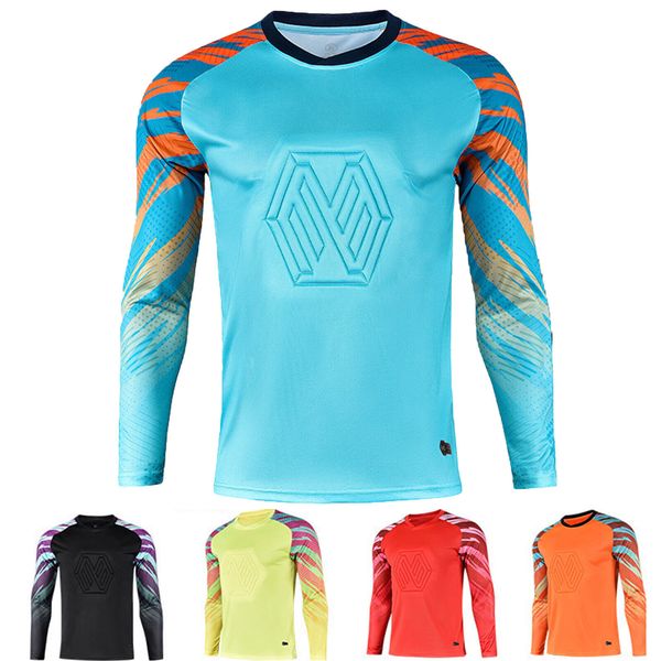mens protective padded goalkeeper t-shirt stylish print long sleeve goalie, White;black
mens protective padded goalkeeper t-shirt stylish print long sleeve goalie, White;black