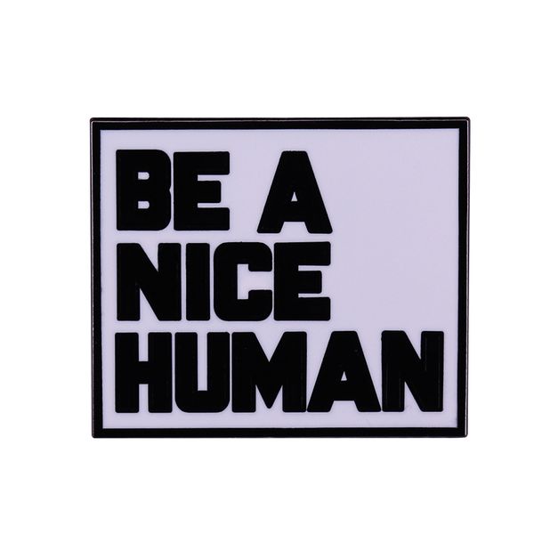 be a nice human pin cute anime movies games hard enamel pins collect metal cartoon brooch backpack hat bag collar lapel badges, Blue
be a nice human pin cute anime movies games hard enamel pins collect metal cartoon brooch backpack hat bag collar lapel badges, Blue