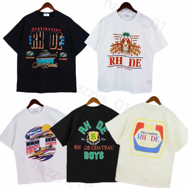 men's t-shirts 2023 designers rhude mens t shirts summer fashion designer tshirts street casual short sleeve beach style tees cotton pr, White;black
men's t-shirts 2023 designers rhude mens t shirts summer fashion designer tshirts street casual short sleeve beach style tees cotton pr, White;black
