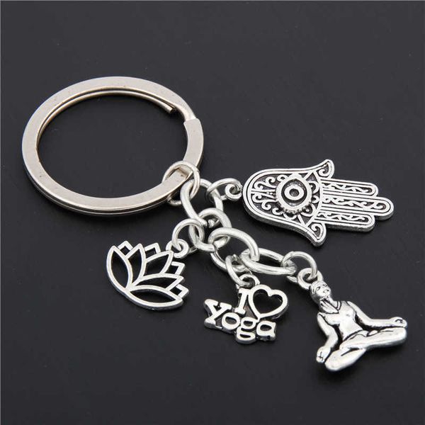 key rings 1pc silver color i love yoga keychain hamsa hand charms ohm symbol keyring lotus jewelry om handbag jewelry e1658/e1694 r230311, Slivery;golden
key rings 1pc silver color i love yoga keychain hamsa hand charms ohm symbol keyring lotus jewelry om handbag jewelry e1658/e1694 r230311, Slivery;golden