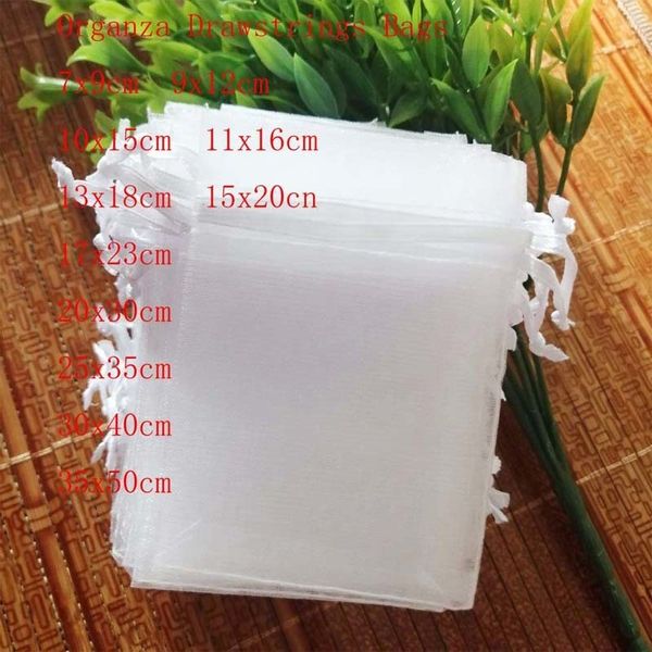 jewelry boxes 100 pcslot white organza drawstrings bags 7x9 9x12 10x15 13x18 15x20 20x30 30x40 35x50 cm jewelry gift package bags yarn pouch, Black;white
jewelry boxes 100 pcslot white organza drawstrings bags 7x9 9x12 10x15 13x18 15x20 20x30 30x40 35x50 cm jewelry gift package bags yarn pouch, Black;white