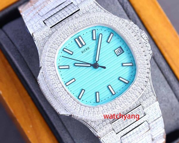 r8 5719 v3 edition men's deluxe watch 40mm 324 automatic mechanical movement diamond waterproof super night sport designer christmas gi, Slivery;brown
r8 5719 v3 edition men's deluxe watch 40mm 324 automatic mechanical movement diamond waterproof super night sport designer christmas gi, Slivery;brown