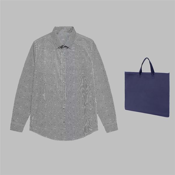casual men's dress shirt 2023 louiseity fashion brand business work long-sleeved shirt clothing stylist couple spring slim fit shirt vi, White;black
casual men's dress shirt 2023 louiseity fashion brand business work long-sleeved shirt clothing stylist couple spring slim fit shirt vi, White;black