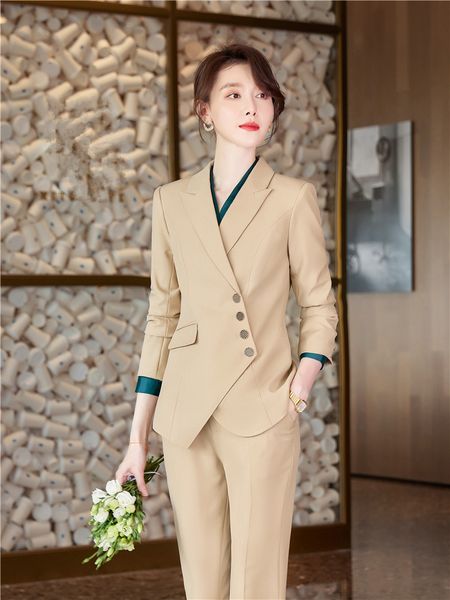 women's suits blazers women's business suit autumn office wear woman set 2 pieces formal elegant blazer pants suits sets 230311, White;black
women's suits blazers women's business suit autumn office wear woman set 2 pieces formal elegant blazer pants suits sets 230311, White;black