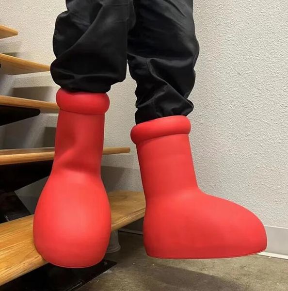 2023 outdoor tn designer mschf big red boot rain shoe 3d printing rubber eva factory originality casual specifications man woman customize, Black
2023 outdoor tn designer mschf big red boot rain shoe 3d printing rubber eva factory originality casual specifications man woman customize, Black