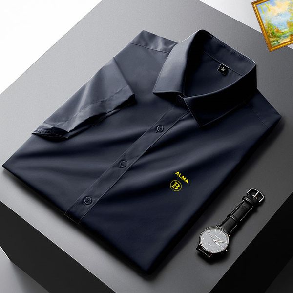designer men's shirt new solid color business fashion short sleeve shirt brand men's slim shirt brand clothing -3xl-hsc11, White;black
designer men's shirt new solid color business fashion short sleeve shirt brand men's slim shirt brand clothing -3xl-hsc11, White;black