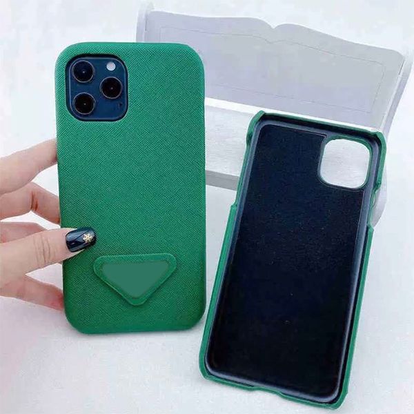 

Designer Mobile Cell Phone Case Cover Pouch Cases Leather Pattern Protective Trendy for iPhone 14 13 12 11 Pro Max Mini XR XS Max X 7 Plus/8, Green