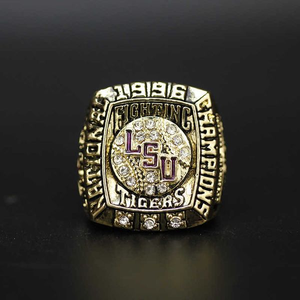 1996 ncaa lsu championship ring of louisiana university league, Silver