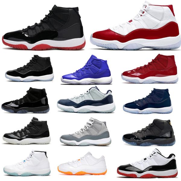 11 retro basketball shoes men women 11s cherry midnight navy cool grey 25th anniversary 72-10 low bred legend blue tint men sports sneakers
11 retro basketball shoes men women 11s cherry midnight navy cool grey 25th anniversary 72-10 low bred legend blue tint men sports sneakers