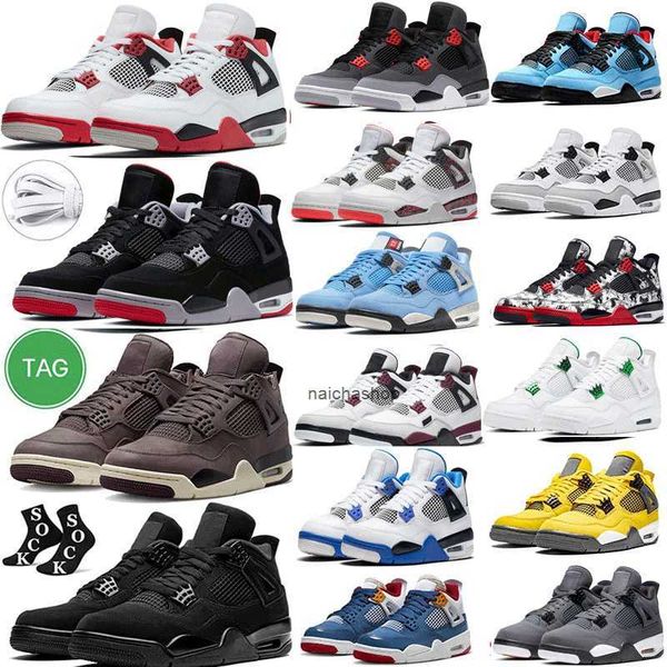 military black cat red thunder men women basketball shoes 4 4s sail university blue white oreo fire pure midnight navy sports shoes sneakers
military black cat red thunder men women basketball shoes 4 4s sail university blue white oreo fire pure midnight navy sports shoes sneakers