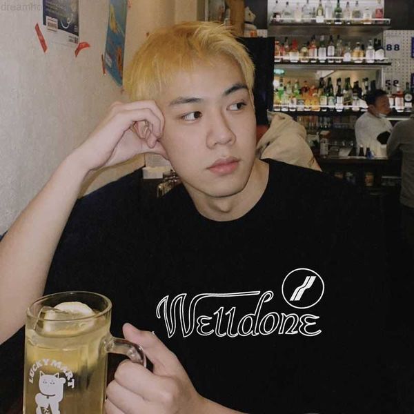 spring new we11done t-shirt men's korean version loose couple bottom shirt fashion printing short sleeve women 0312, White;black
spring new we11done t-shirt men's korean version loose couple bottom shirt fashion printing short sleeve women 0312, White;black