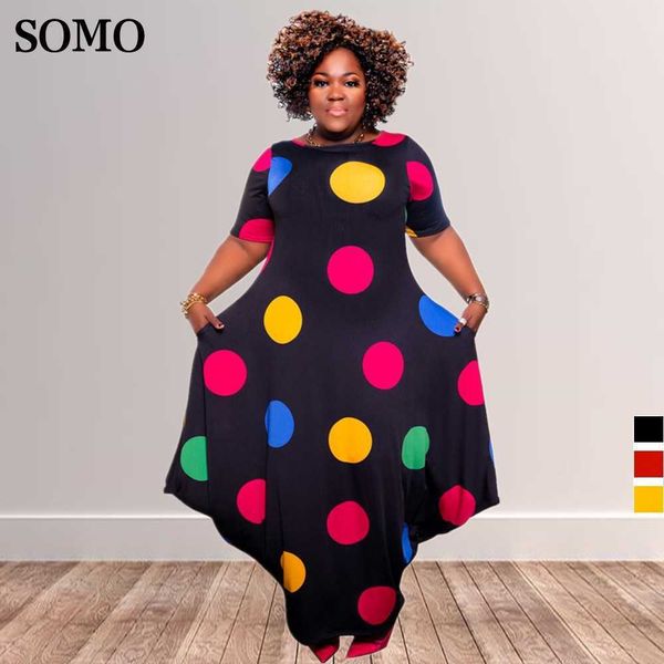 plus size dresses fashion polka dot print women irregular loose dress summer short sleeve casual long wholesale dropshipping 230307, Black
plus size dresses fashion polka dot print women irregular loose dress summer short sleeve casual long wholesale dropshipping 230307, Black
