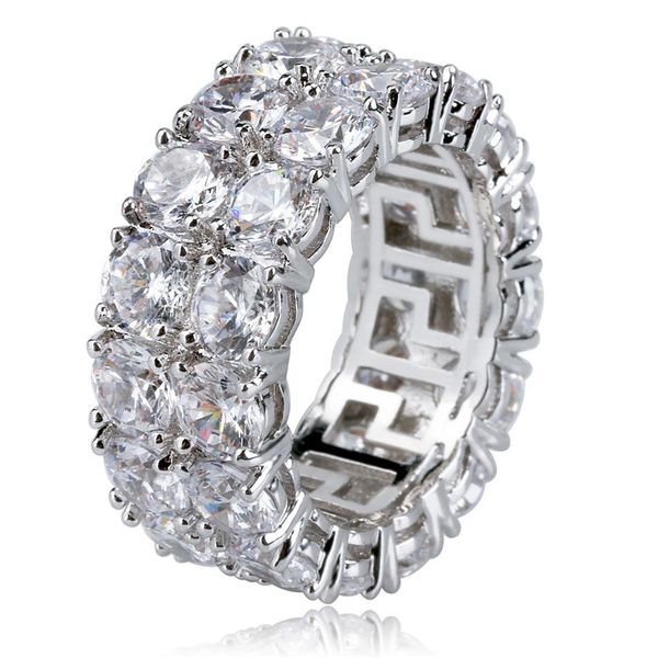 hip hop iced out copper gold silver color plated micro pave cz stone 2 row round ring men women charm jewelry285w
hip hop iced out copper gold silver color plated micro pave cz stone 2 row round ring men women charm jewelry285w