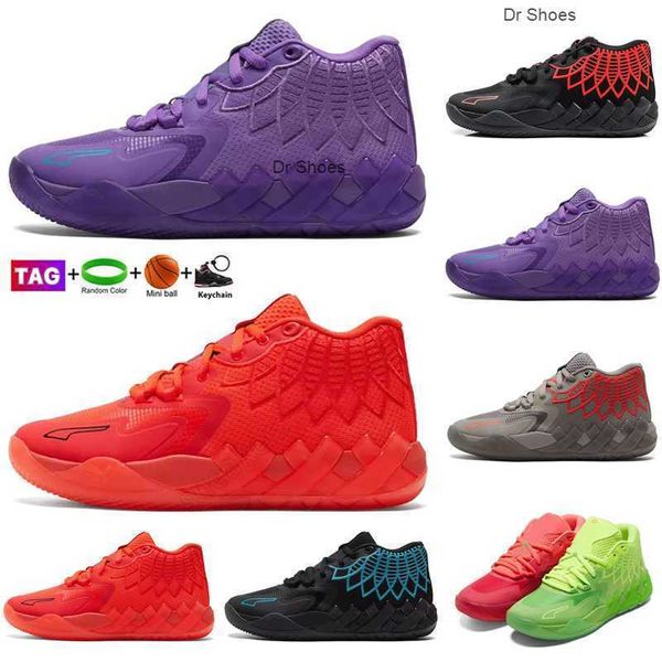 men designer basketball shoes mb.01 lamelo ball buzz queen rick and morty galaxy rock ridge volt blast trainer mens