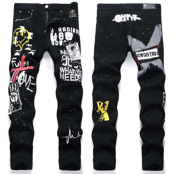 am jeans designer mens skinny pants long hippop sticker letter embroidery slim denim straight streetwear skinny wholesale xxnx, Black
am jeans designer mens skinny pants long hippop sticker letter embroidery slim denim straight streetwear skinny wholesale xxnx, Black