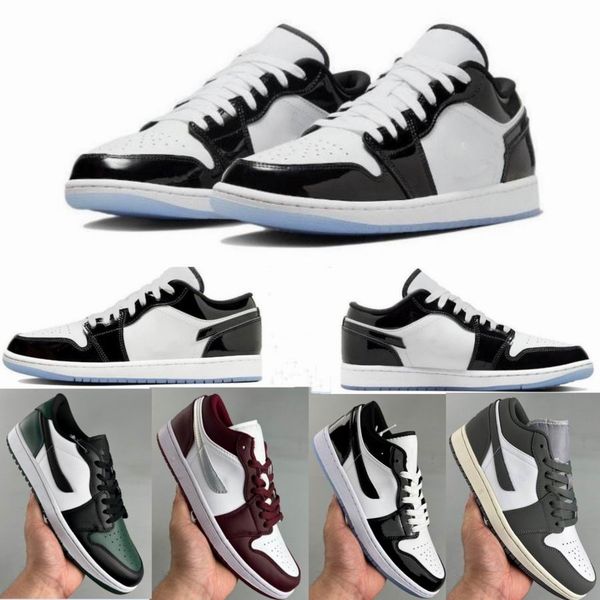 shoes jumpman 1s low concord white black silver patent leather shoe brown golf noble green women sports sneakers palomino dv1309 dd9315
shoes jumpman 1s low concord white black silver patent leather shoe brown golf noble green women sports sneakers palomino dv1309 dd9315