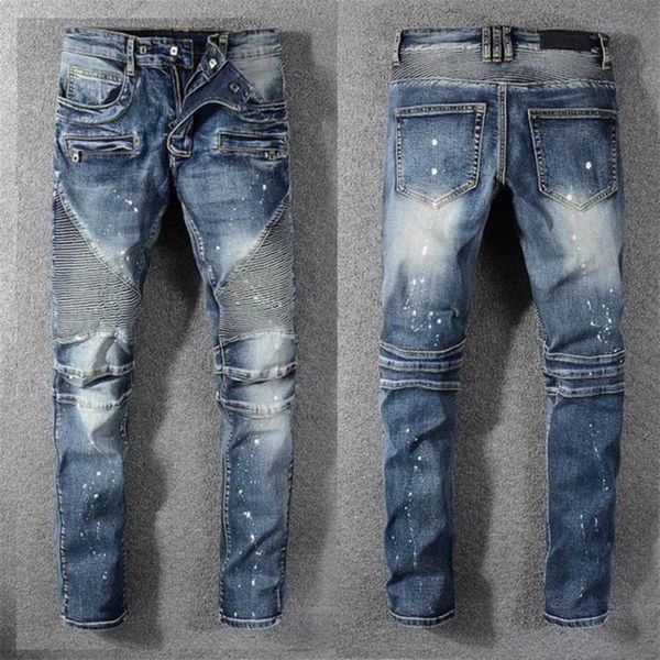 23 new men's jeans mens designer jeans distressed ripped biker slim fit motorcycle bikers denim for men s fashion ii34, Blue
23 new men's jeans mens designer jeans distressed ripped biker slim fit motorcycle bikers denim for men s fashion ii34, Blue