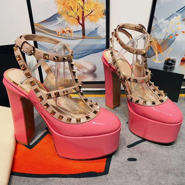 platform pumps dress shoes chunky high-heeled roman shoes style leather slip on super high stud block heel women's luxury designers san, Black
platform pumps dress shoes chunky high-heeled roman shoes style leather slip on super high stud block heel women's luxury designers san, Black