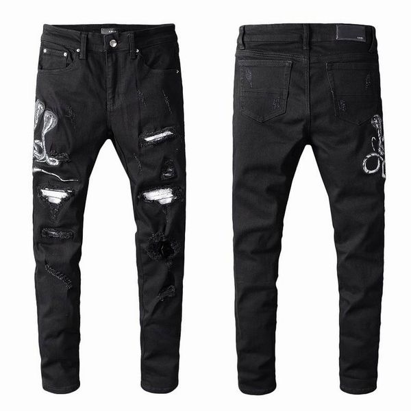 2023 new men's jeans slim black diamonds set high street straight wash hole long pants size s-xl 28-34 gb7t
2023 new men's jeans slim black diamonds set high street straight wash hole long pants size s-xl 28-34 gb7t